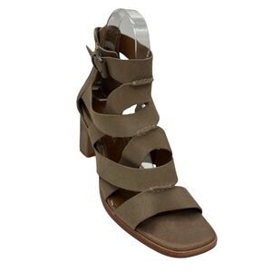 Donald Pliner Izzy Metallic Caged High Heel Sandal Women's Size: 7.5